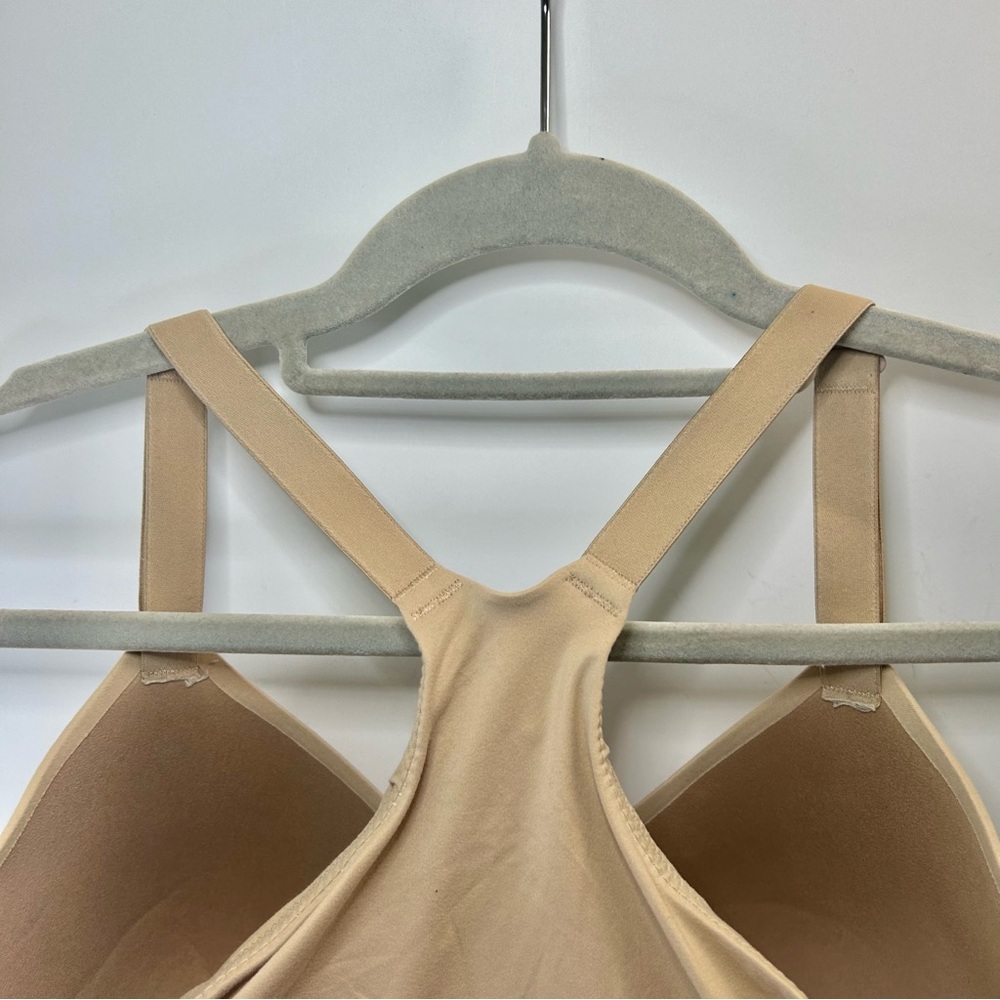 SOMA Enbliss Front Close Racerback Neutral Cream/Tan Adjustable Strap Bra 38DD - Picture 7 of 15